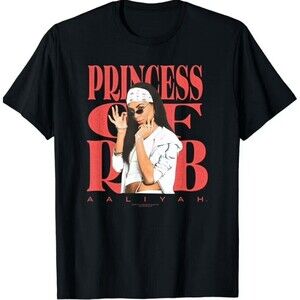 Aaliyah Lettering Tshirt